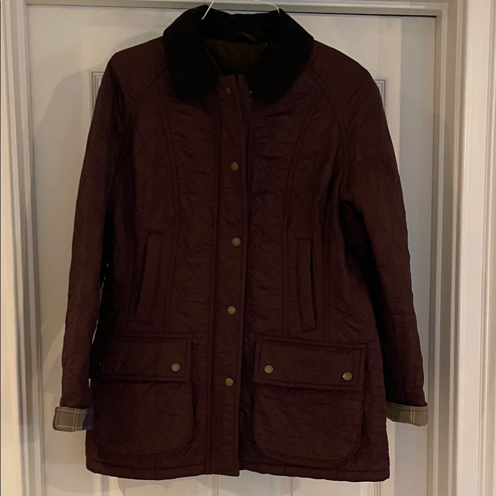 Barbour Quilted Beadnell Jacket Women’s 10